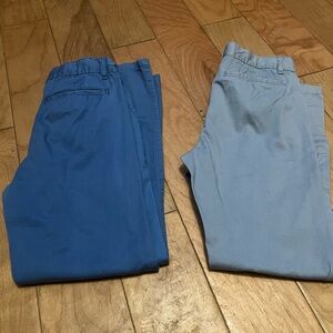 Children’s Place Boys Size 10 Blue and Light Gray Pants